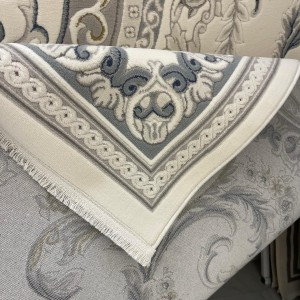 سجاد تركي روما 41580A كريم سماوي مقاس 400*500