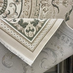 سجاد تركي روما 41580A بيج فاتح مقاس 80*150