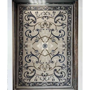 سجاد شرقي رويال تركي G0001 بيج رصاصي مقاس 150*150