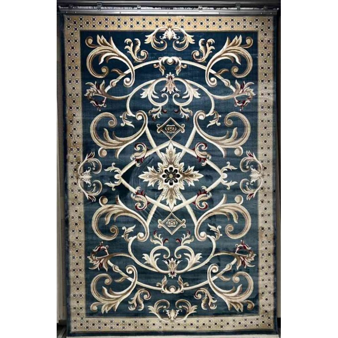 سجاد تركي سفير نقش فرنسي سماوي مقاس 300*400