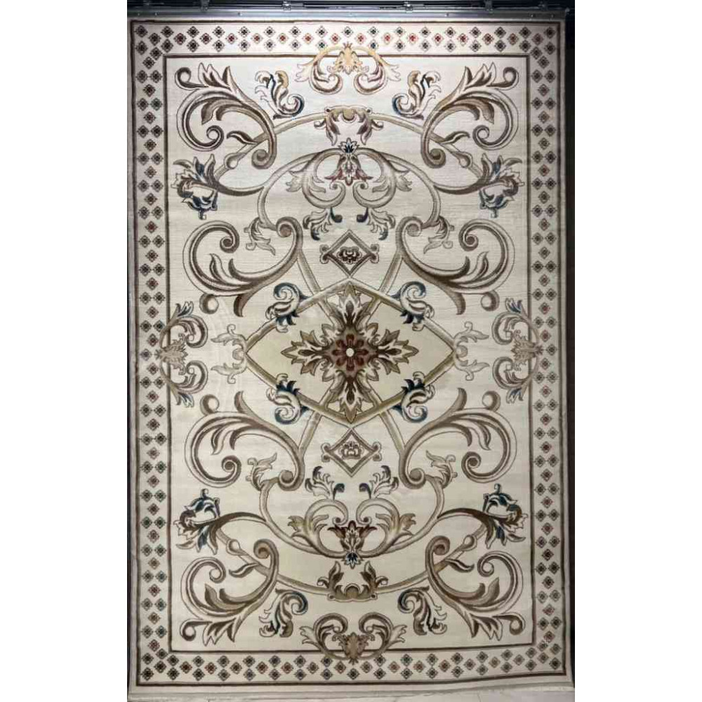 سجاد تركي سفير نقش فرنسي كريم مقاس 400*600