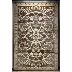 سجاد تركي سفير نقش فرنسي بني مقاس 400*600
