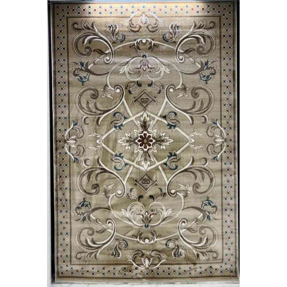 سجاد تركي سفير نقش فرنسي بيج مقاس 100*200 سجاد تركي سفير نقش فرنسي بيج مقاس 100*200