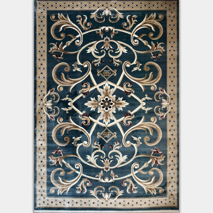 سجاد تركي سفير نقش فرنسي سماوي مقاس 300*400
