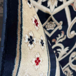 سجاد تركي سفير نقش فرنسي كحلي مقاس 100*200 سجاد تركي سفير نقش فرنسي كحلي مقاس 100*200