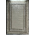 سجاد تركي اطار برواز سيلفيا 40984A بيج مقاس 50*80