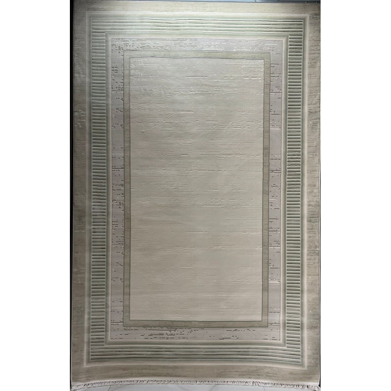 سجاد تركي اطار برواز سيلفيا 40984A اخضر مقاس 50*80