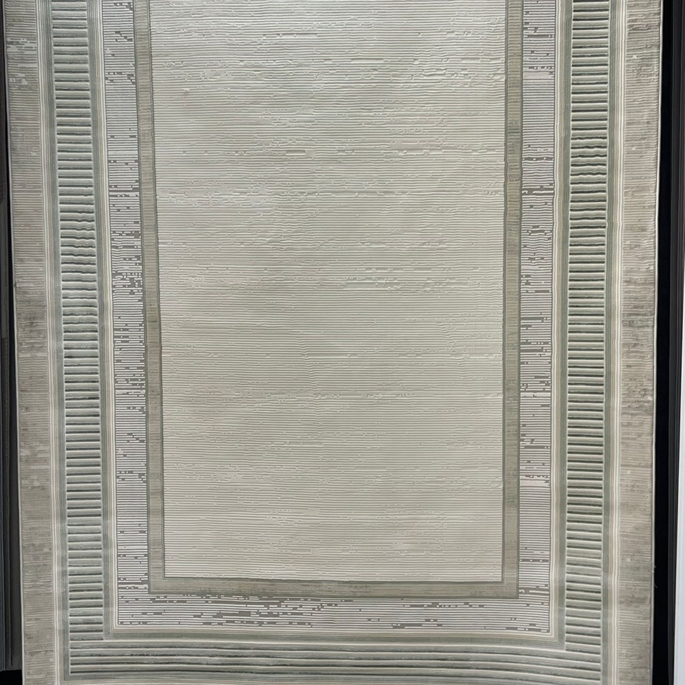 سجاد تركي اطار برواز سيلفيا 40984A اخضر مقاس 50*80