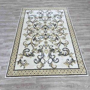 سجاد شرقي تبريز تركي G0001 كريم مقاس 250*350