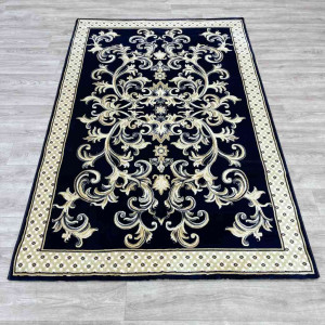 سجاد شرقي تبريز تركي G0001 كحلي مقاس 80*150