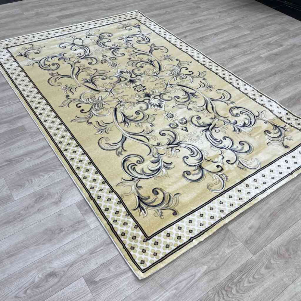 سجاد شرقي تبريز تركي G0001 ذهبي مقاس 80*150