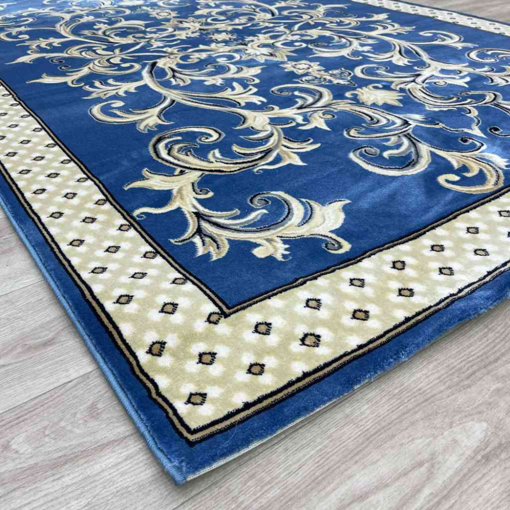 سجاد شرقي تبريز تركي G0001 كحلي فاتح مقاس 300*400