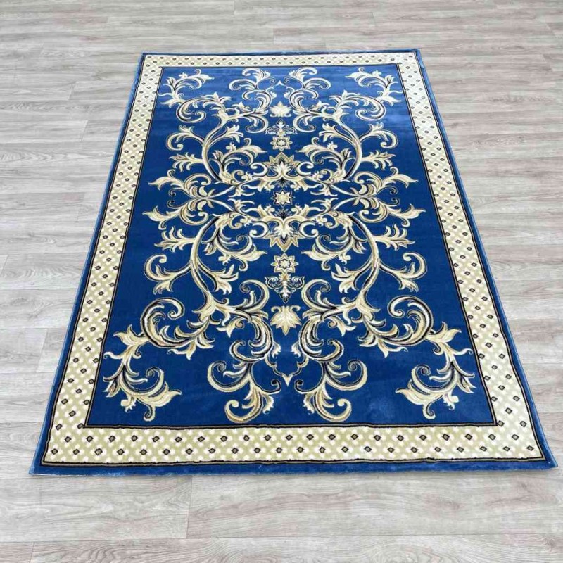 سجاد شرقي تبريز تركي G0001 كحلي فاتح مقاس 100*300