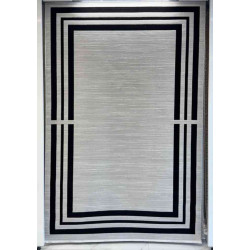 سجاد تركي الاطار برواز تالين اسود مقاس 50*80