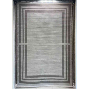 سجاد تركي الاطار برواز تالين رصاصي غامق مقاس 50*80