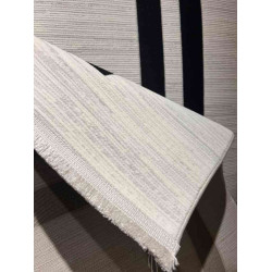 سجاد تركي برواز مودرن طيف BT476 كريم اسود مقاس 400*500