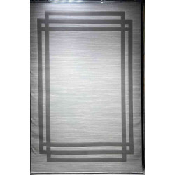 سجاد تركي برواز مودرن طيف BT476 كريم رصاصي مقاس 250*350