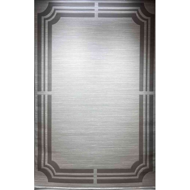 سجاد تركي برواز مودرن سراي BT485 كريم رصاصي مقاس 250*350