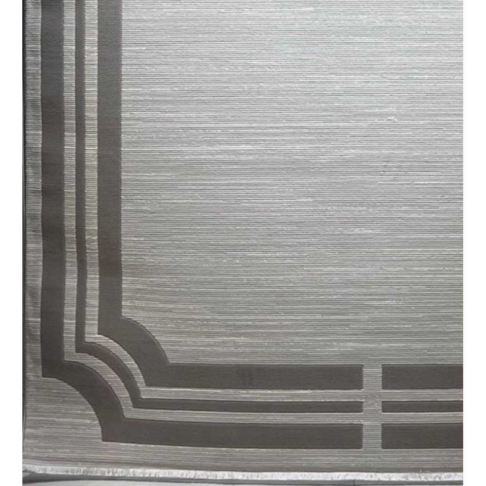 سجاد تركي برواز مودرن سراي BT485 كريم رصاصي مقاس 400*500