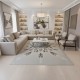 سجاد تركي لافندر N0595A بيج مقاس 400*500