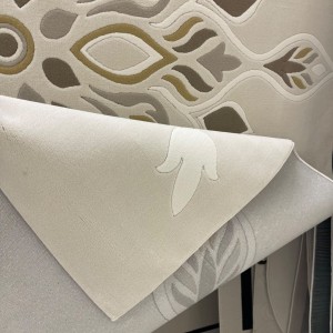 سجاد تركي لافندر N0595A بيج مقاس 400*500