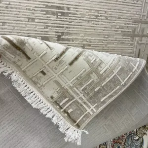 سجاد تركي فوج 36232A كريم بيج مقاس 300*400