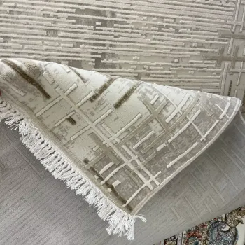 سجاد تركي فوج 36232A كريم بيج مقاس 300*400