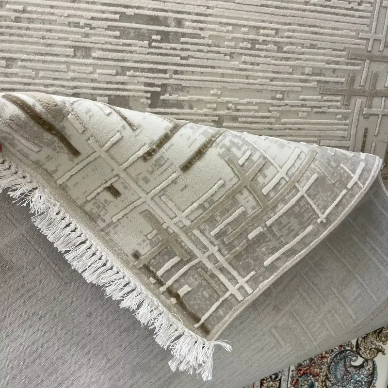 سجاد تركي فوج 36232A كريم بيج مقاس 300*400