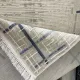 سجاد تركي فوج 36232A كريم سماوي مقاس 50*80 - سجاد مودرن