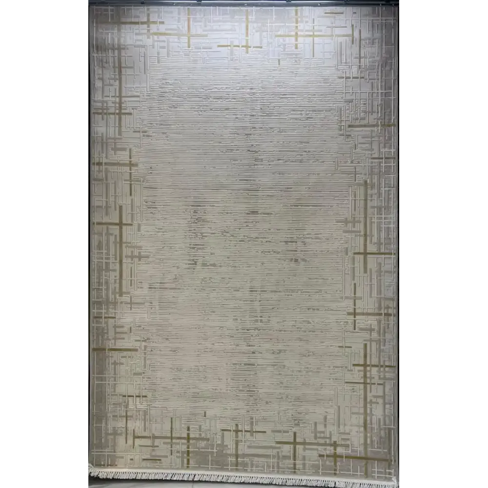 سجاد تركي فوج 36232A كريم ذهبي مقاس 300*400 - سجاد مودرن