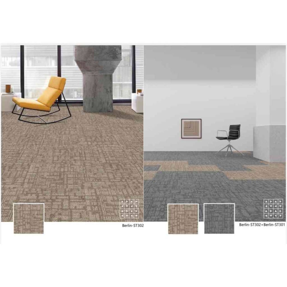 Berlin ST302 office tile carpet office flooring Berlin office tiles size 50*50 Berlin ST302 office tile carpet office flooring Berlin office tiles size 50*50