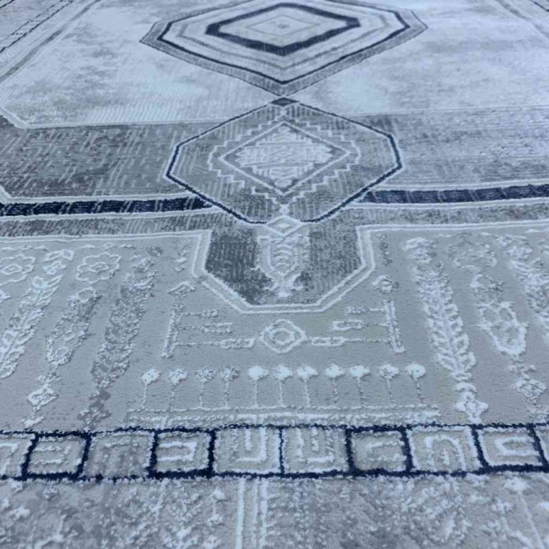 سجاد بورتفليو E907A روسي ازرق  100*400