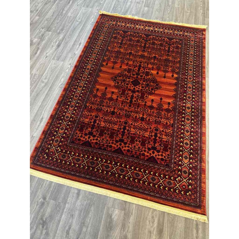 سجاد بخارى تركي p1139 احمر مقاس 150*220
