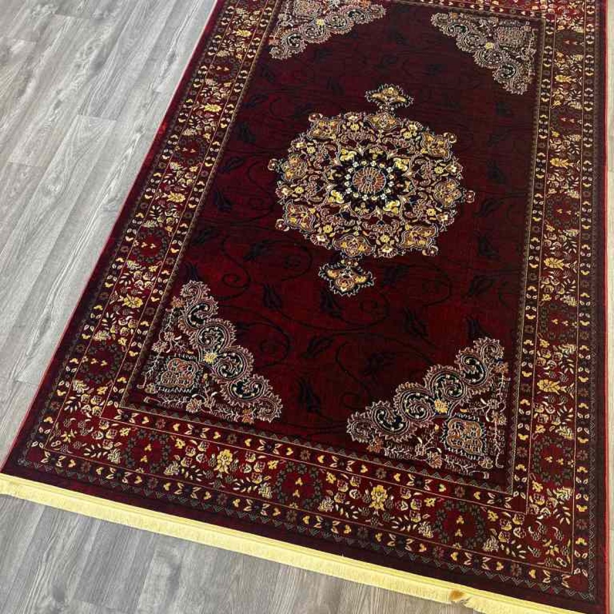 سجاد بخارى تركي p0916 احمر مقاس 100*200