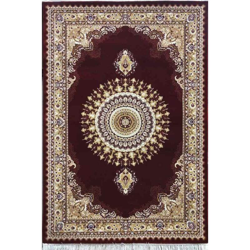 سجاد تركي دايمونت احمر عنابي