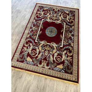 سجاد تركي كشمير نقش ايراني احمرمقاس 100*200 سجاد تركي كشمير نقش ايراني احمرمقاس 100*200