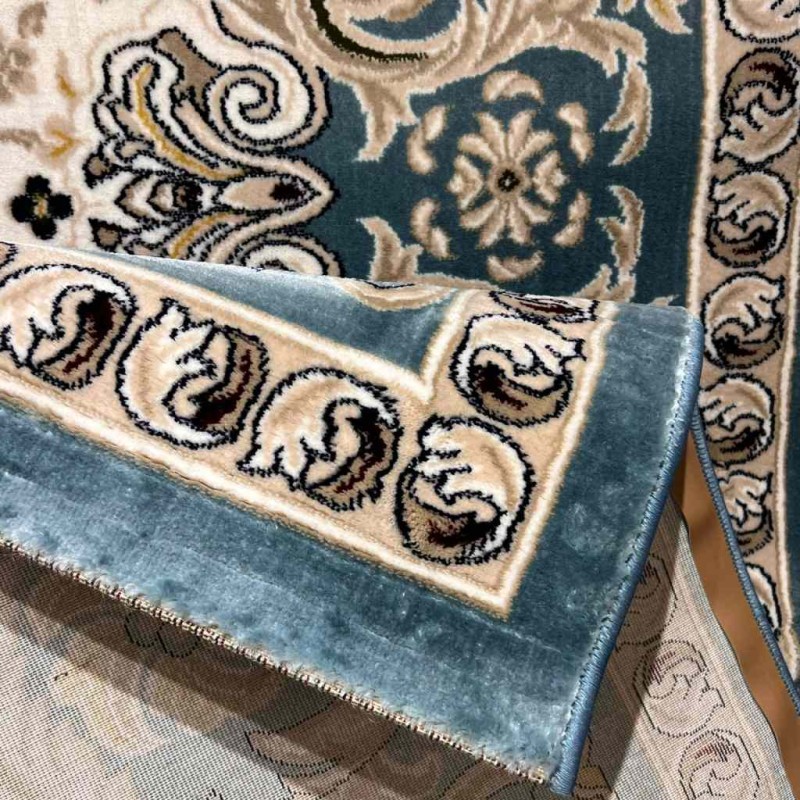 سجاد تركي ماجيستا p1445 سماوي مقاس 250*350