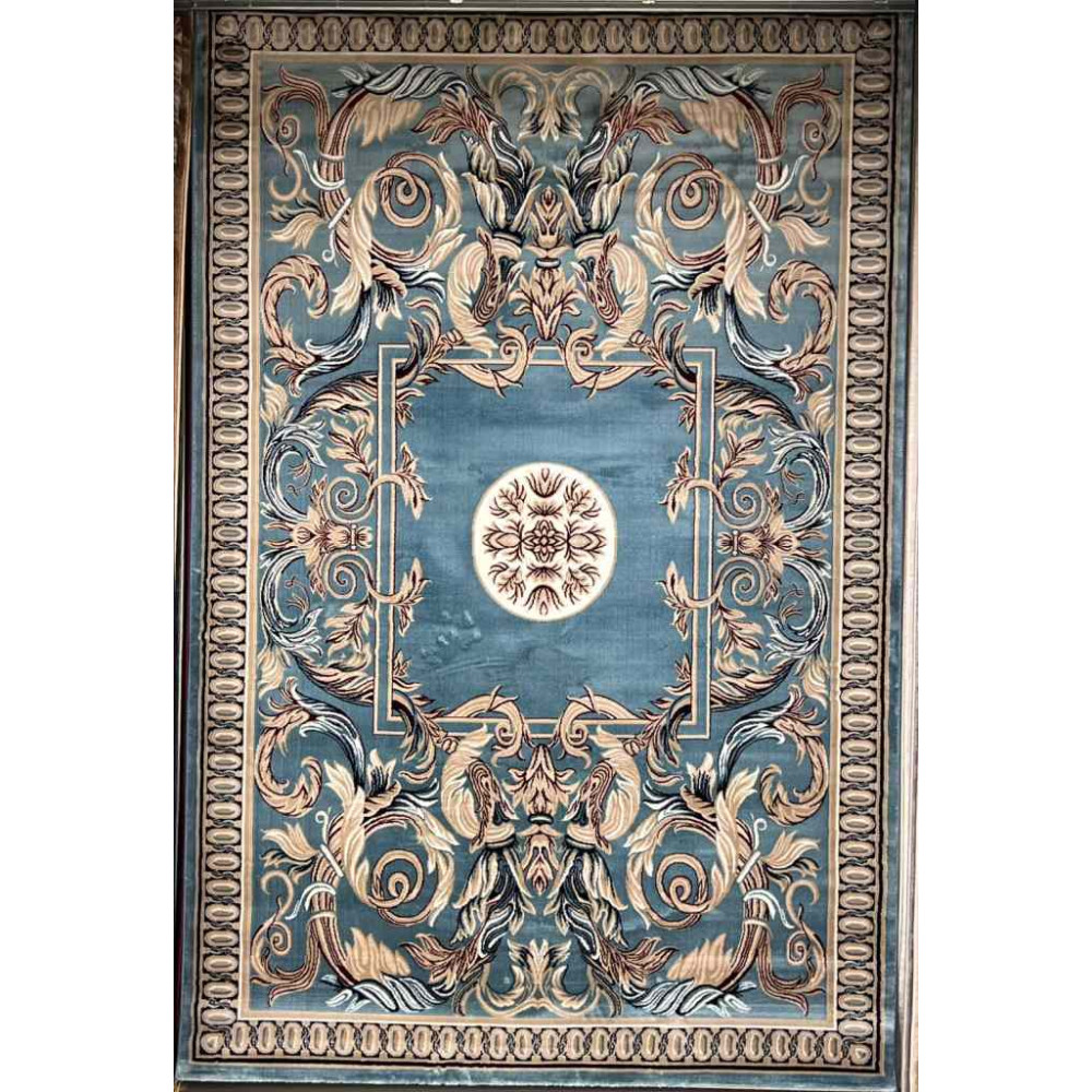 سجاد تركي ماجيستا p1594 سماوي مقاس 80*150