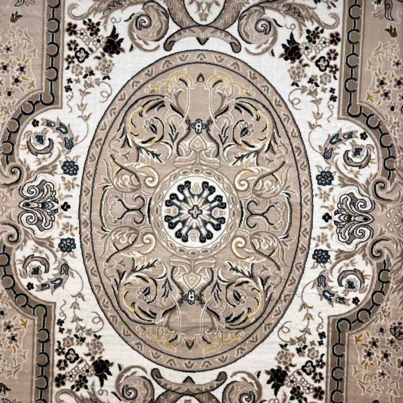 سجاد تركي ماجيستا p1445 بيج فاتح مقاس 250*350