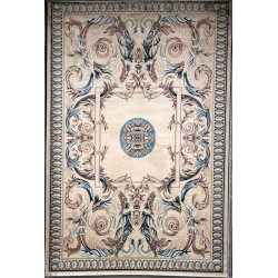 سجاد تركي ماجيستا p1594 بيج فاتح مقاس 80*150