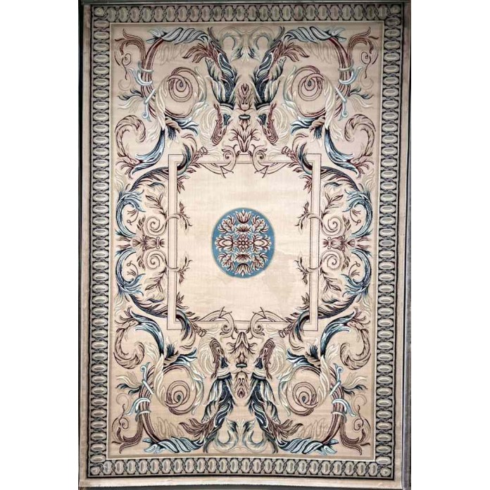 سجاد تركي ماجيستا p1594 بيج فاتح مقاس 100*200