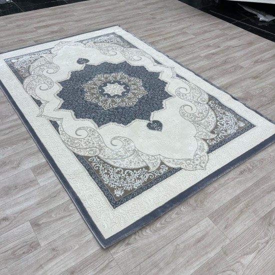 سجاد تركي باريس مودرن ناعم 0DS90Z رصاصي غامق بيج فاتح مقاس 400*700 سجاد تركي باريس مودرن ناعم 0DS90Z رصاصي غامق بيج فاتح مقاس 400*700