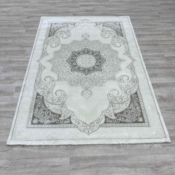 سجاد تركي باريس مودرن ناعم 0DS90Z ايفوري بيج فاتح مقاس 200*200