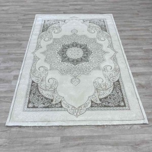 سجاد تركي باريس مودرن ناعم 0DS90Z ايفوري بيج فاتح مقاس 200*200