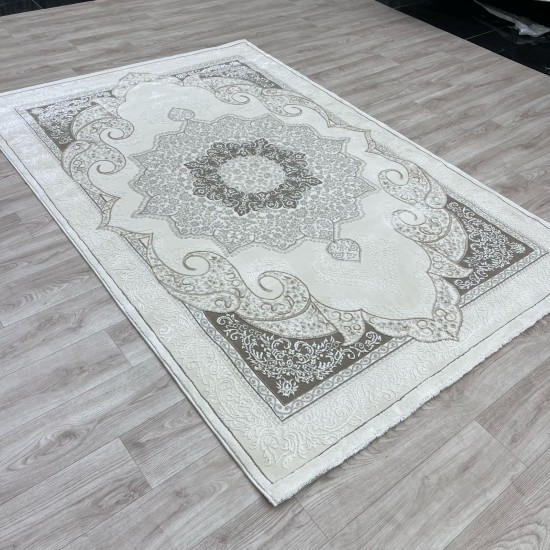 سجاد تركي باريس مودرن ناعم 0DS90Z بيج بيج فاتح مقاس 400*700 سجاد تركي باريس مودرن ناعم 0DS90Z بيج بيج فاتح مقاس 400*700