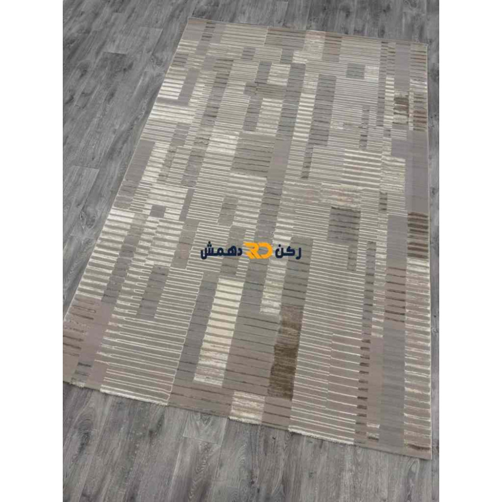 سجاد تركي اطار برواز رويا 37 بيج  غامق مقاس 400*500