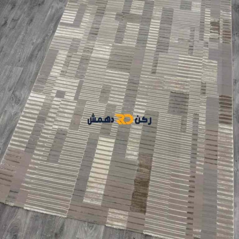 سجاد تركي اطار برواز رويا 37 بيج  غامق مقاس 400*500