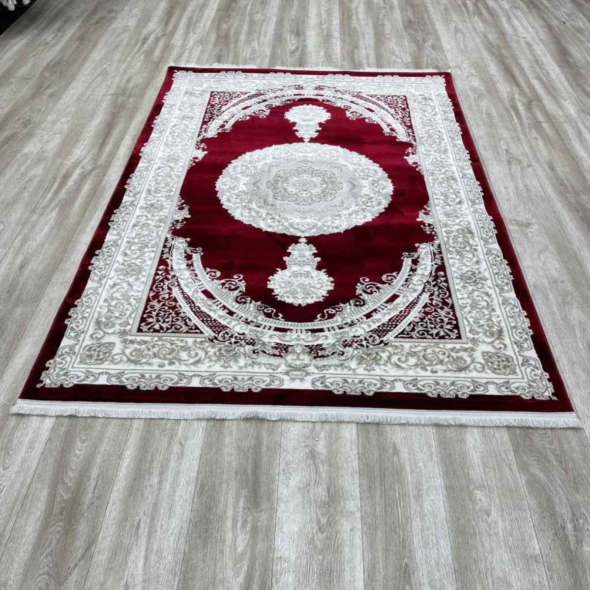 سجاد سيلك هاندا تركي P964C احمر مقاس 250*350
