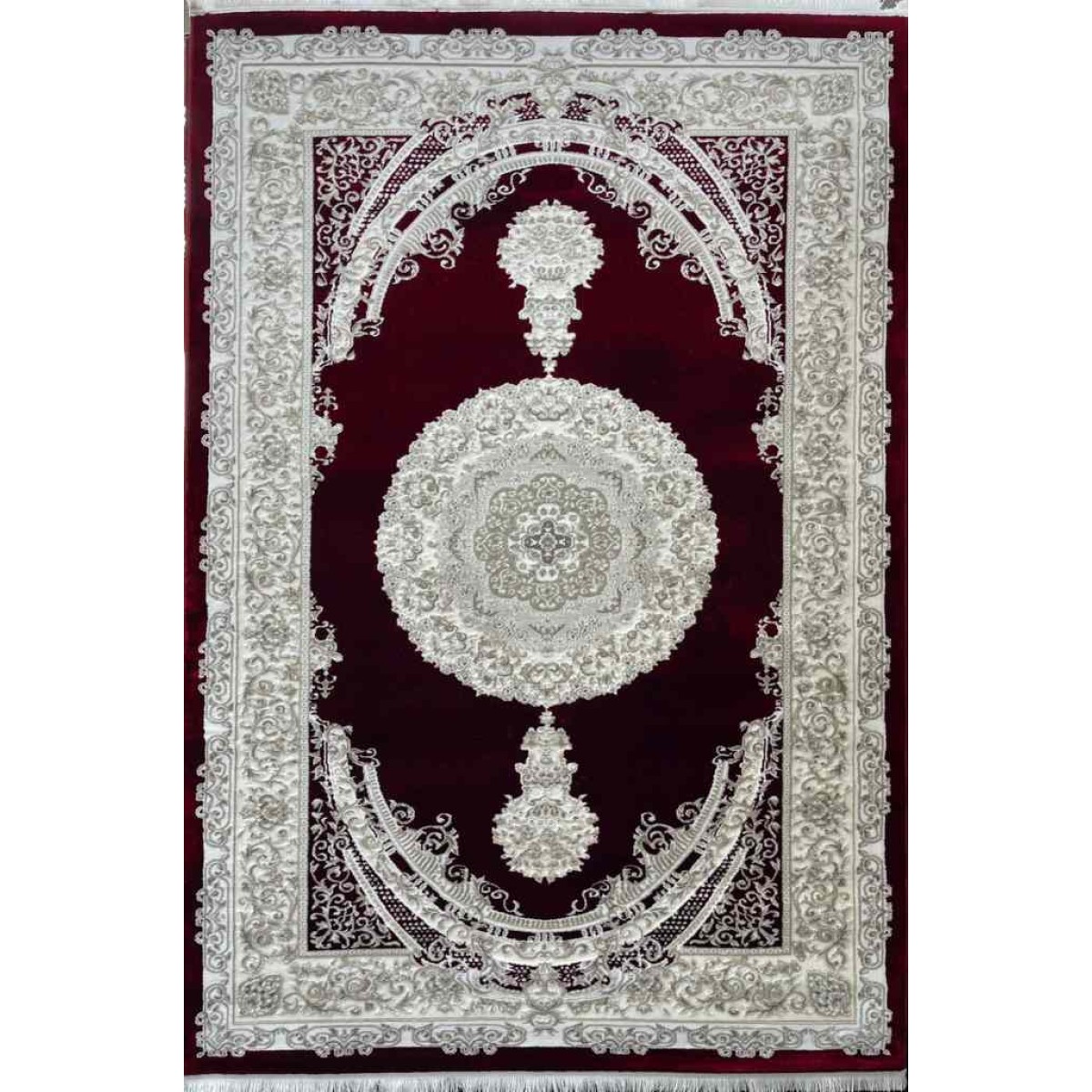 سجاد سيلك هاندا تركي P964C احمر مقاس 250*350