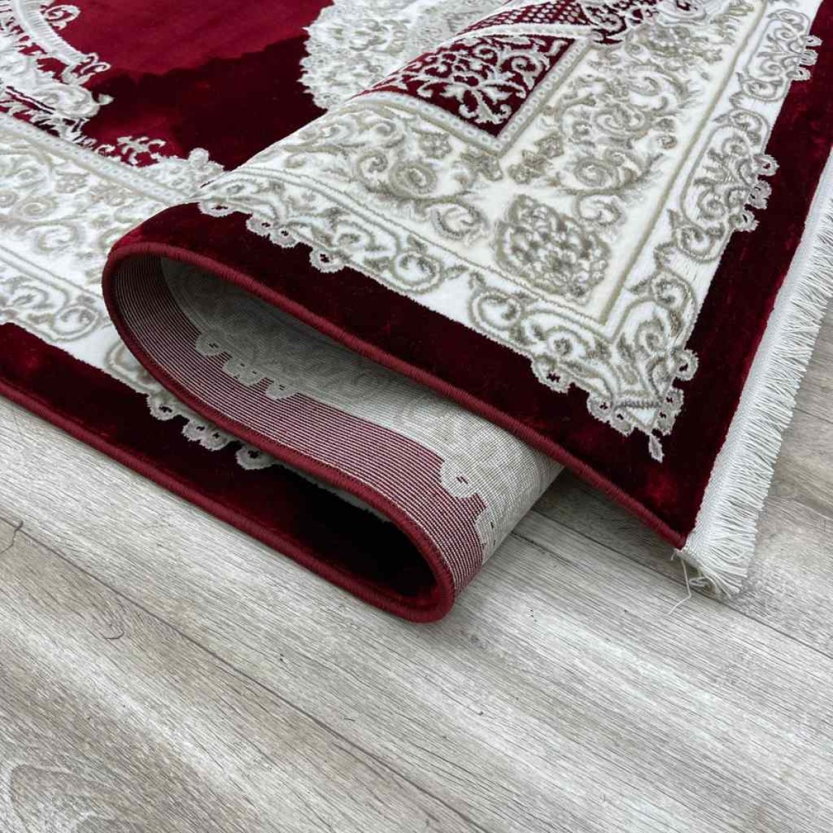 سجاد سيلك هاندا تركي P964C احمر مقاس 250*350